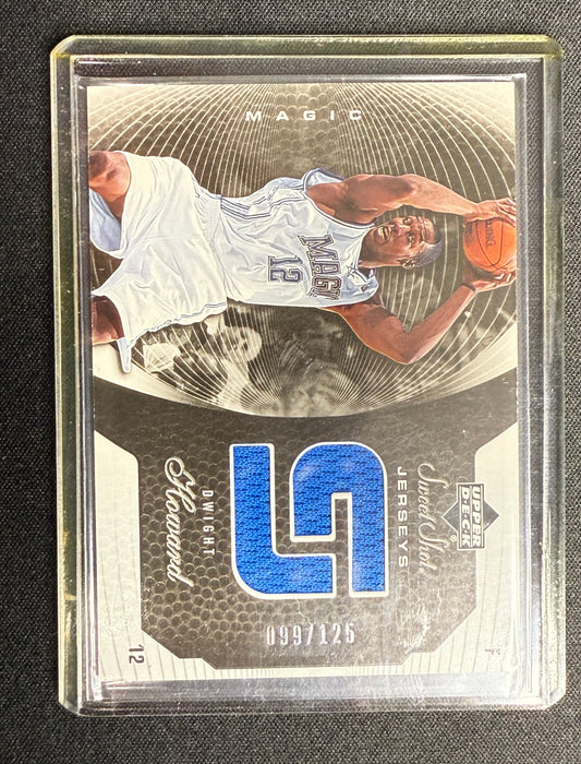 2005–06 Upper Deck Sweet Shot Jerseys – Dwight Howard (SSJ-DH) Serial 99/125