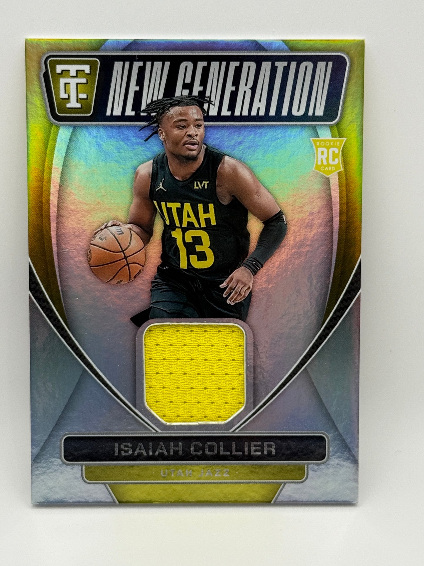 2024-25 Panini Totally Certified - New Generation Jerseys Isaiah Collier Jazz RC