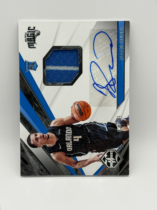 2021-22 Panini Chronicles Limited Rookie Jersey Auto Jalen Suggs #LRJ-JSU 64/99